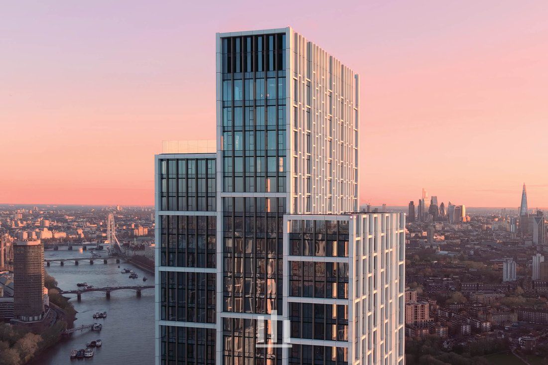River Park Tower Nine Elms London - London, UK